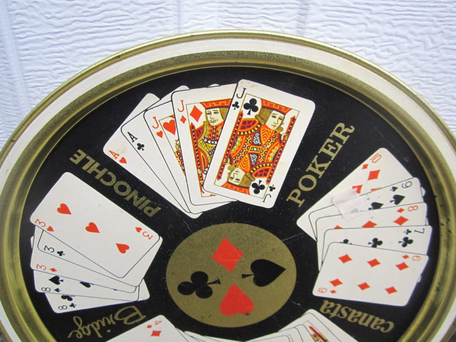 Vintage Serving Tray for Game Room Haute Juice