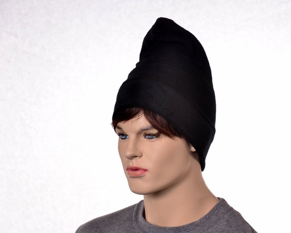 Black Phrygian Cap Liberty Hat Mens Womens Fleece Costume