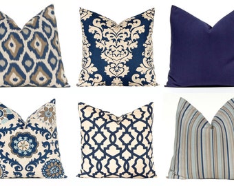 Decorative Pillow Covers Navy Blue Throw Decorative Pillow Covers Navy Blue Throw