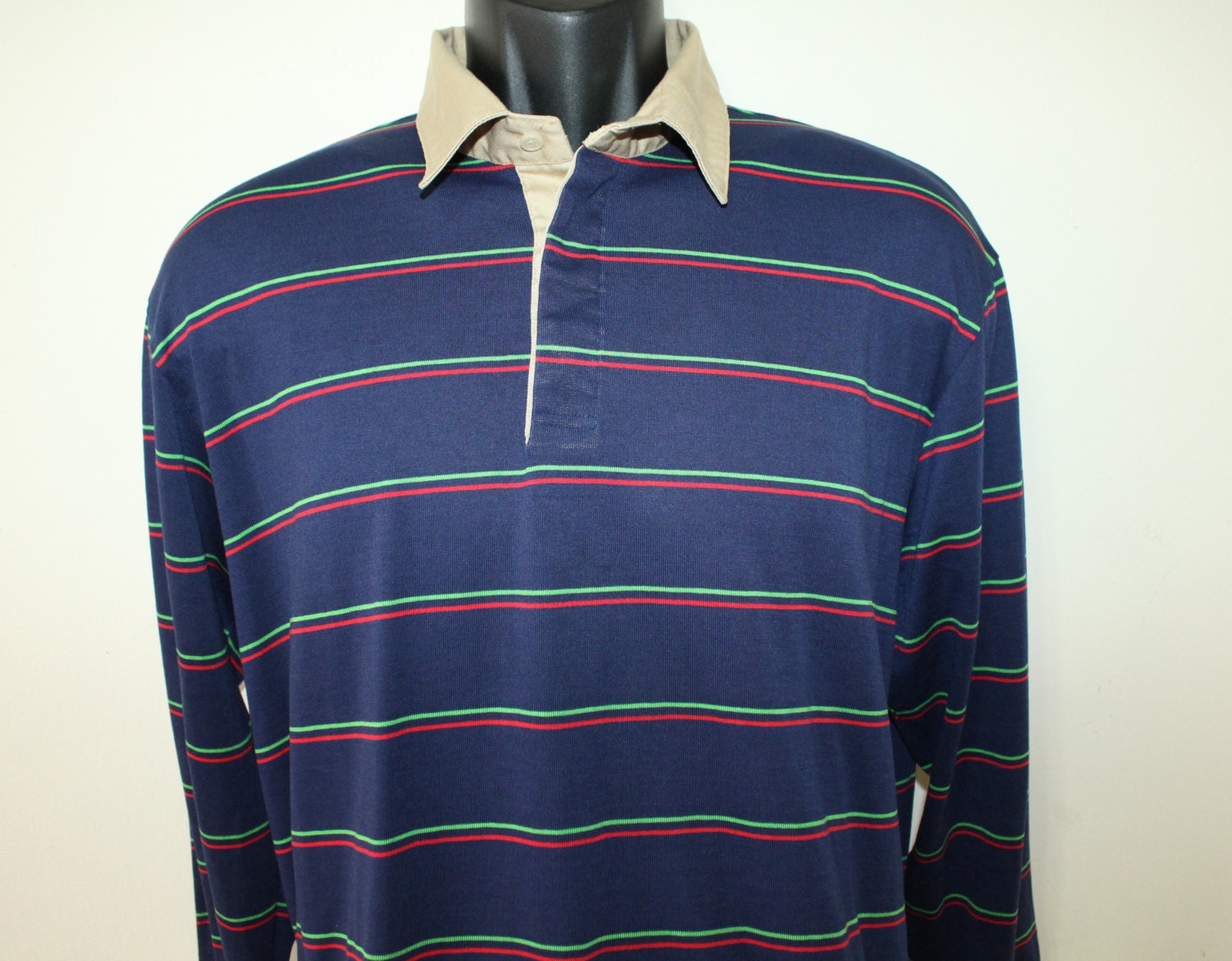 JCPenney Fox Collection vintage navy shirt by PreserveVintage