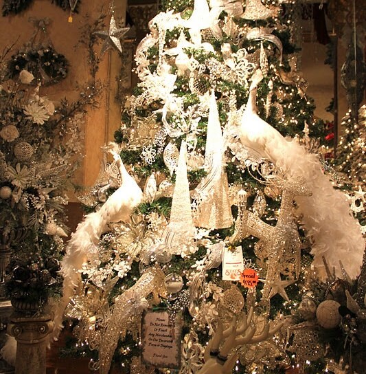 christmas white peacock ornament tree topper decoration shabby christmas white peacock ornament tree topper decoration shabby
