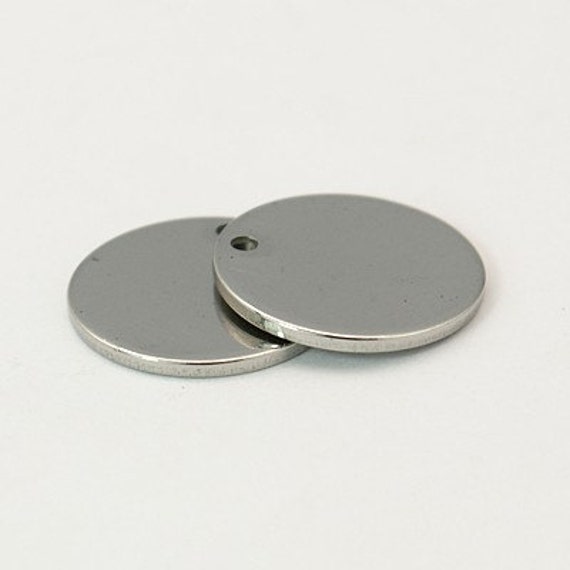 Metal Stamping Blanks Silver Circle Blanks Engraving Blanks