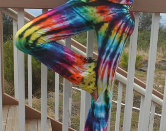 Tie dye Yoga Pants Sizes XS Through 3X