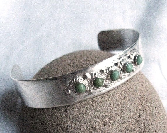 Baby Bracelet Vintage Mexican Sterling Silver by VintageArgyleSt