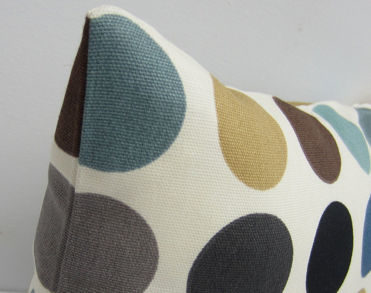Oblong Cushion Cover Oblong Pillow Sham Spotty Bolster