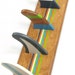 surf fin coat rack
