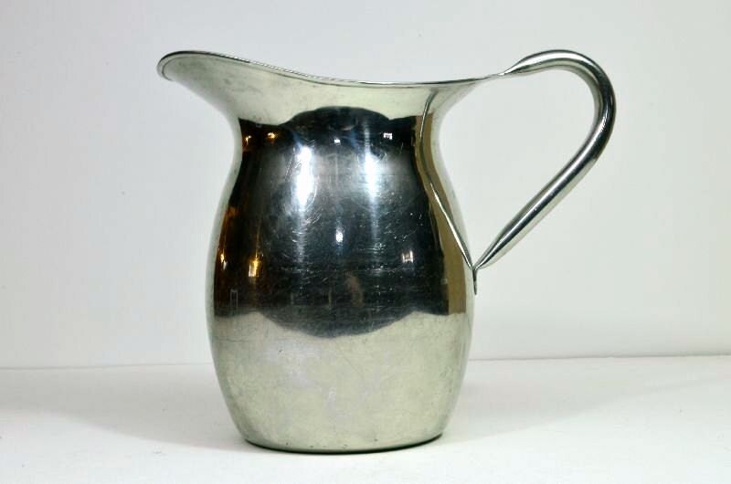 Vintage Vollrath Stainless Steel Water Pitcher by VintageRescuer