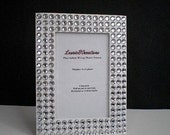 BLACK & BLING 8 x 10 Picture Frame black w/ by LaurieBCreations