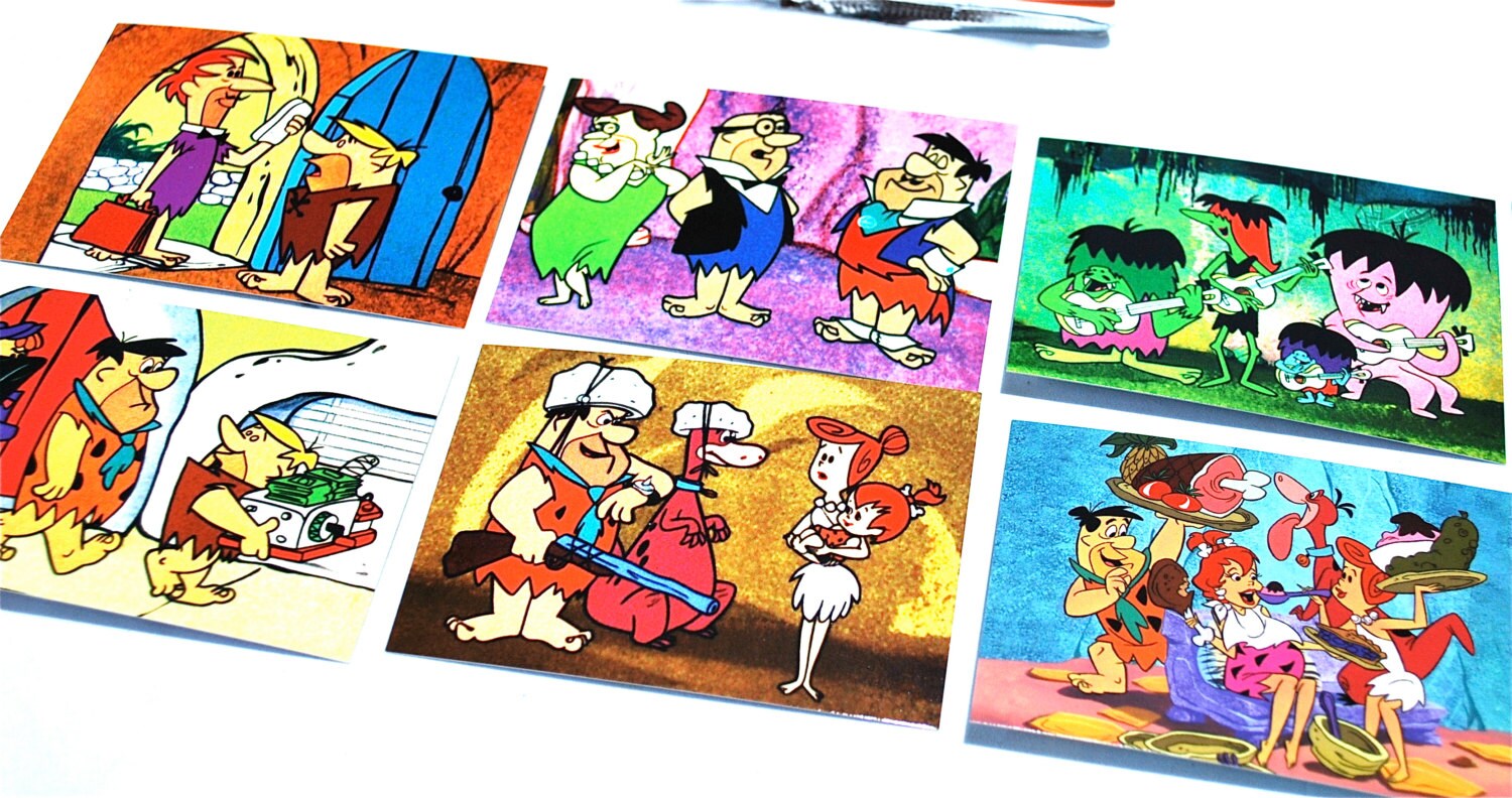 4 Flintstones Trading Card Packs by Cardz 1994 by WonderlandToys