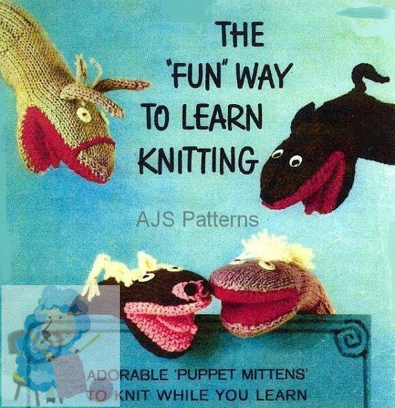 PDF Knitting Pattern Learn To Knit Tips and 8 Designs Of