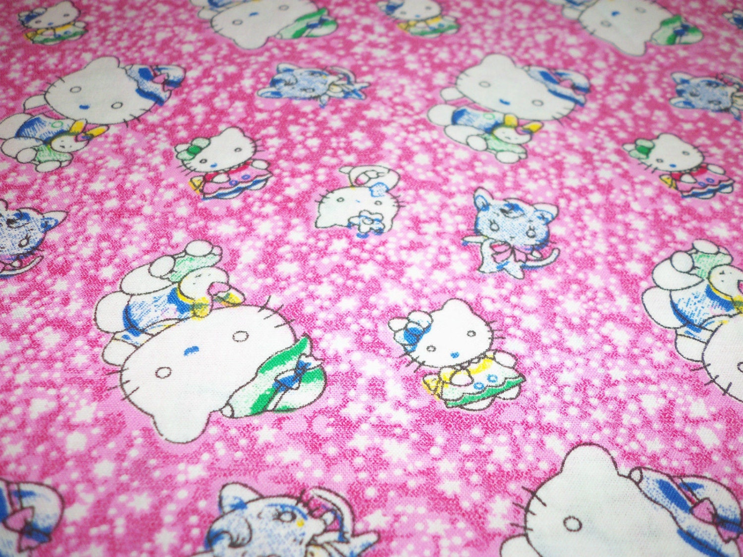 Hello Kitty Fabric pretty In Pink 16 X