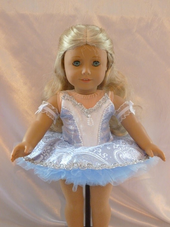 Light Blue 18 inch doll Classical Ballet Costume B89