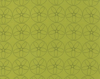Reel Time film Reels chartreuse fabric by Zen Chic for Moda fabric 1566 18