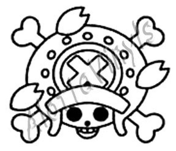 One Piece Tony Tony Chopper Timeskip Vinyl Sticker by AlottaVinyls