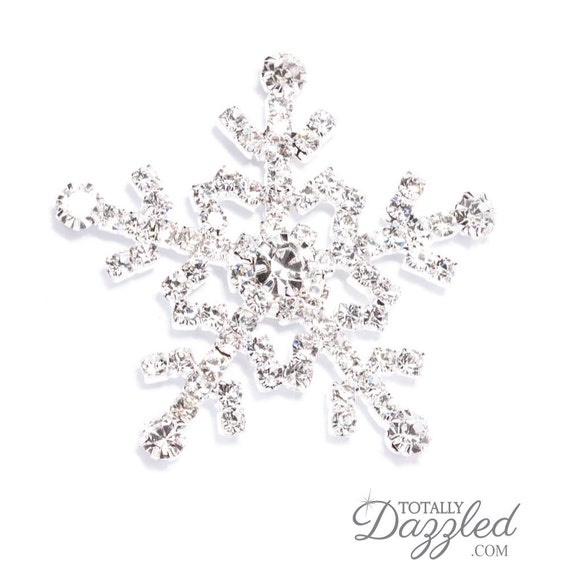 10pcs Flatback Rhinestone Snowflakes Wedding Napkin Rings