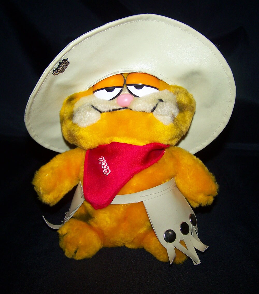 garfield plush vintage