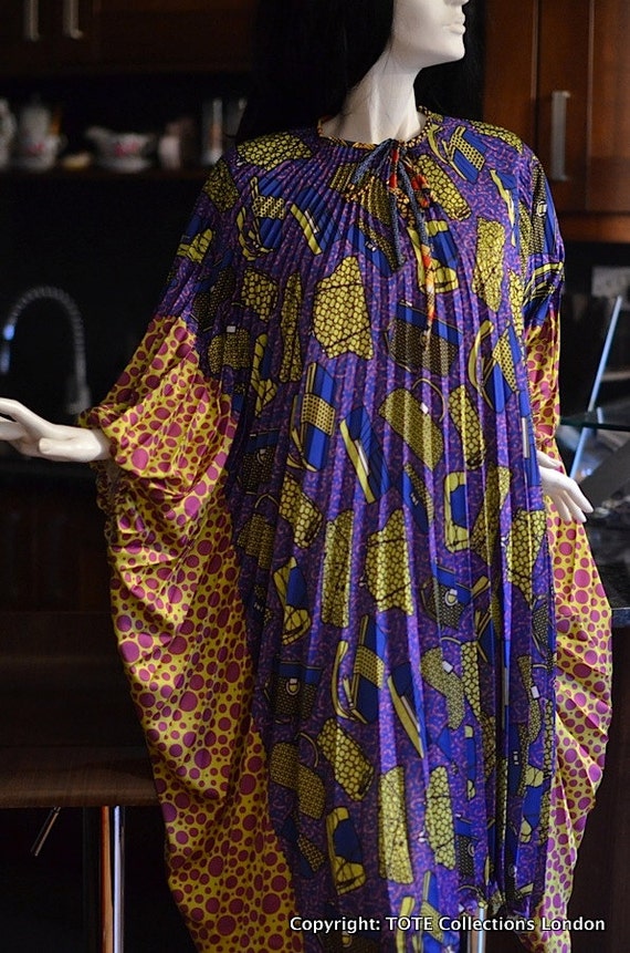 ankara caftan gown