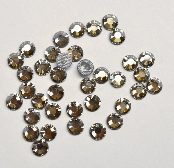 Hot Fix 36 Silver Shade 20ss Swarovski Flat back