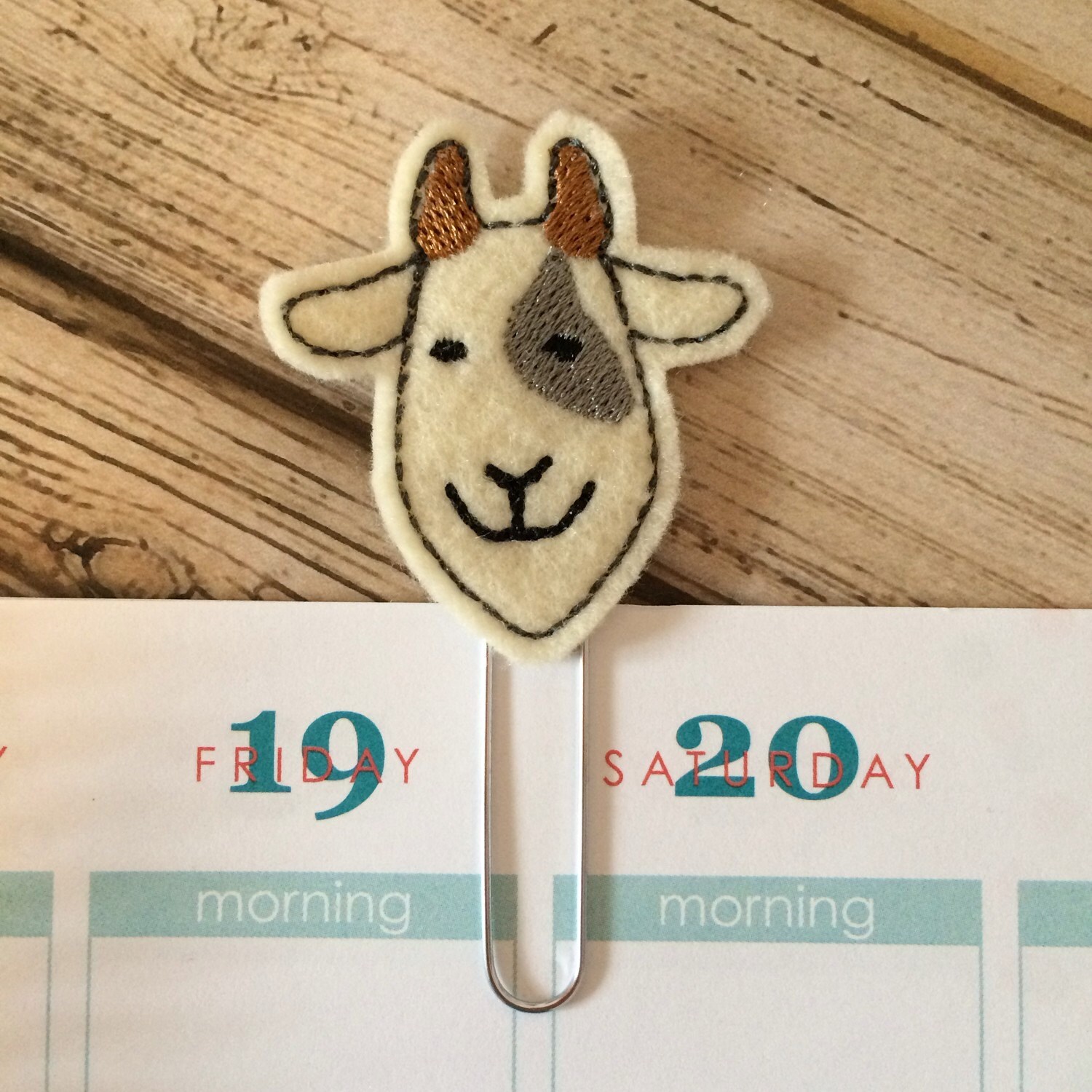 Goat Bookmark Gifts for Readers Goat Gifts Book Lover Gift