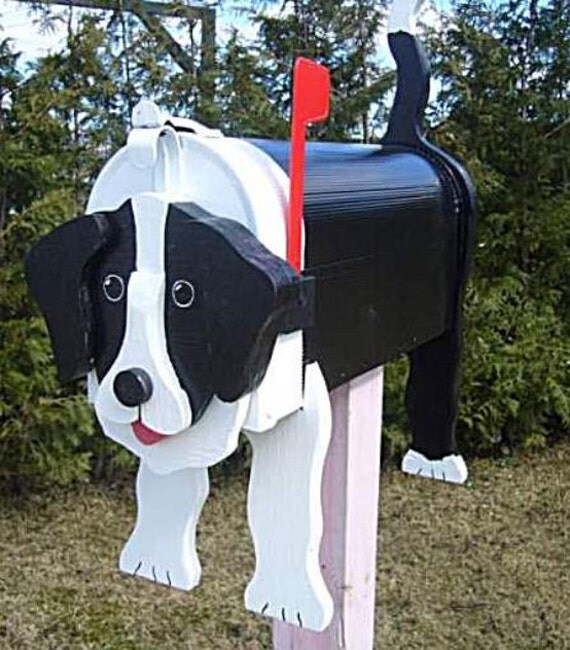 Dog mailboxes Border Collie mailbox