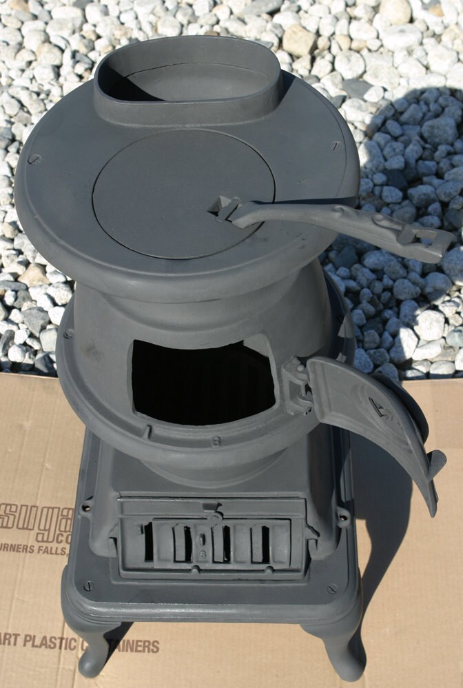 Antique Fully Restored Birmingham Stove & by SeaGlassPrimitives