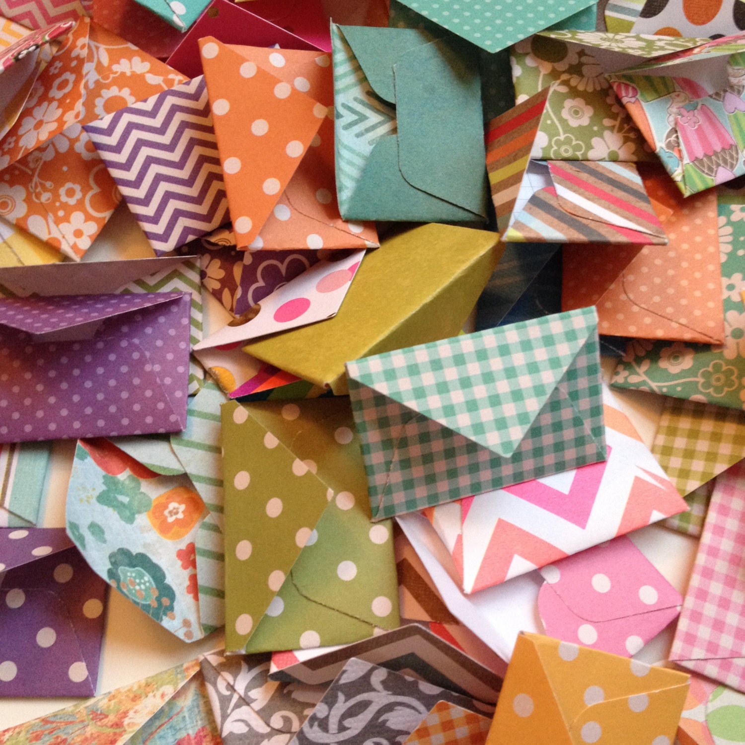 25 50 75 or 100 Tiny Envelopes // 1x1.5