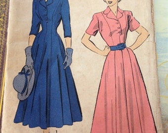 Sewing Pattern Advance 4978-c1948