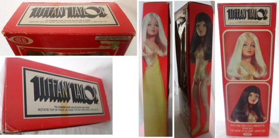 Vintage Mib 1974 Ideal Tiffany Taylor Doll In Original Box