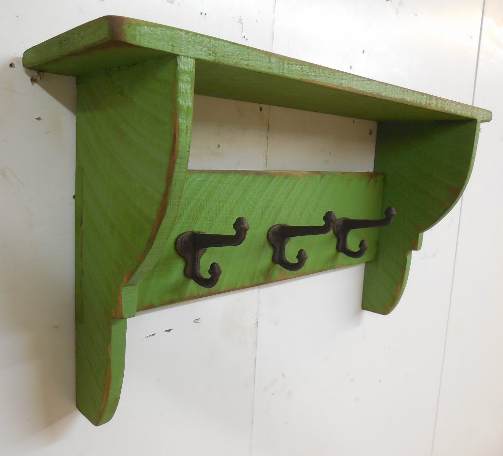 French Country Coat Rack Shabby Chic Coat Rack Rustic Coat