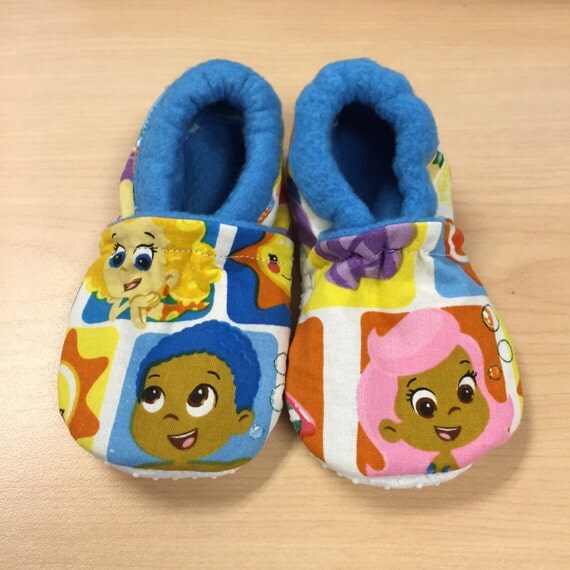 Bubble Guppies Inspired Shoes / Slippers/ Booties
