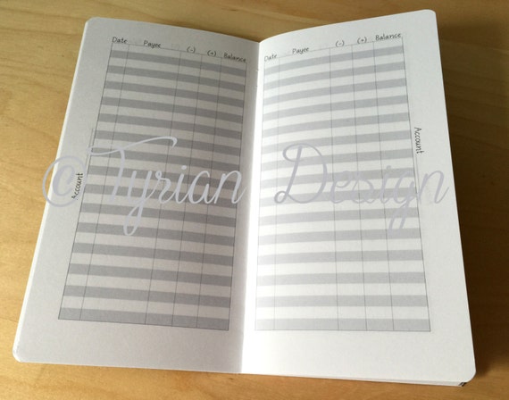 budget organizer book