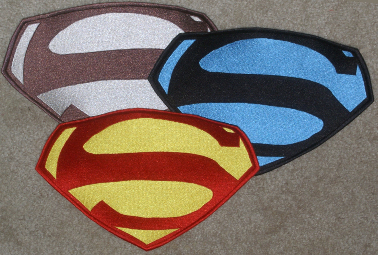 Download Embroidered George Reeves Superman Chest Logo Patch: Choice