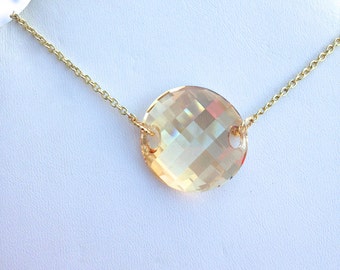 Swarovski donut necklace Clearance