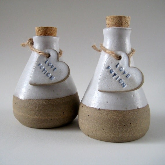 Download Ceramic Love Potion Bottle with Cork Stopper Heart by ... Yellowimages Mockups
