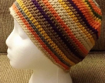 4th Doctor inspired hat (large head)