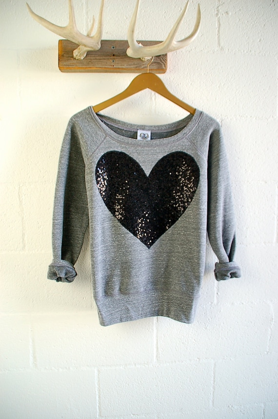 heart patch jumper