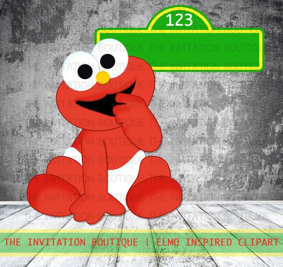 Sale Item Baby Big Bird Cookie and Elmo by