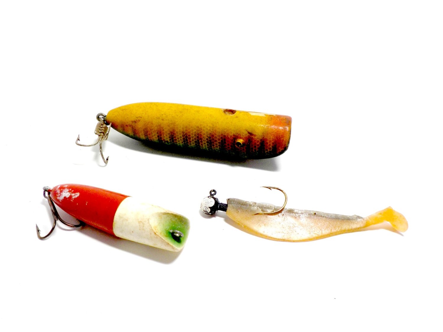  Vintage Fishing Lures Set of 3 Suitable for by TheVintagePorch