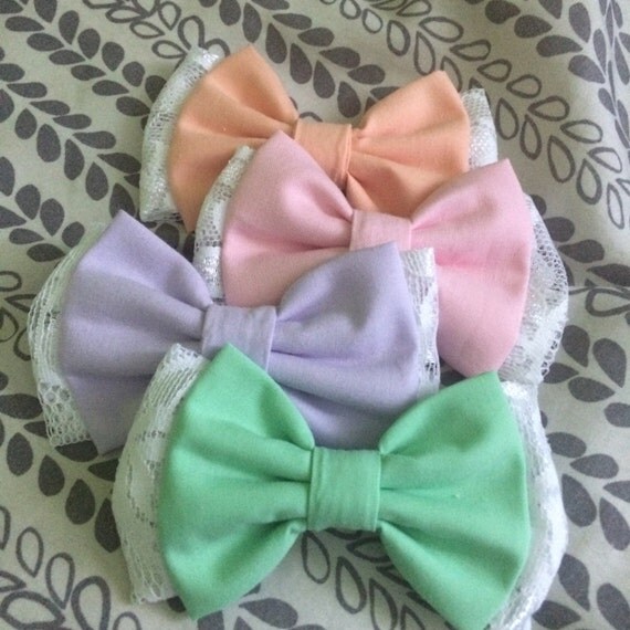 Pastel lace pack by LuckyFaux on Etsy