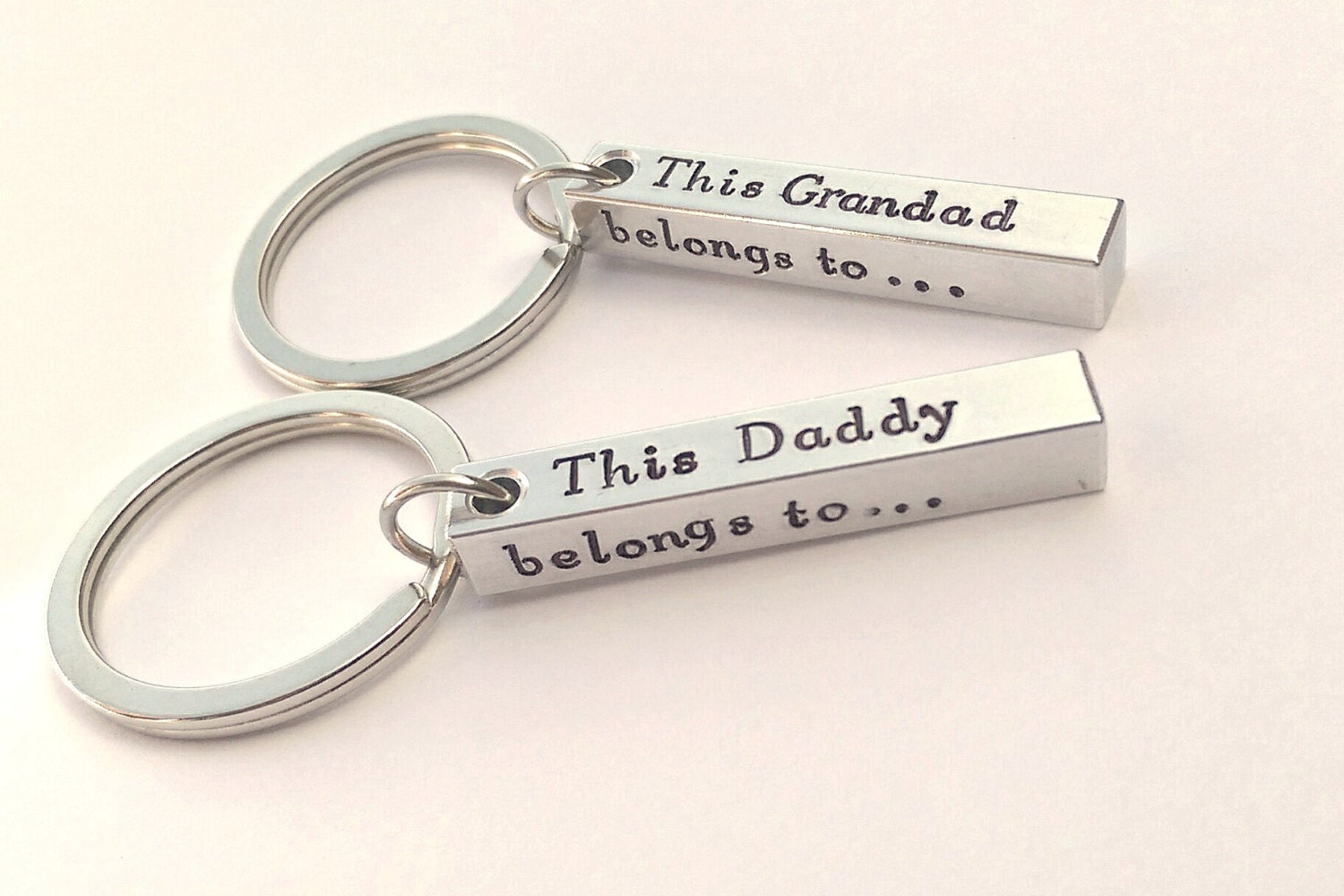 Personalised fathers day gift - personalised Daddy keyring - personalised dad gift - personalised gift for him - grandad gift - uncle gift