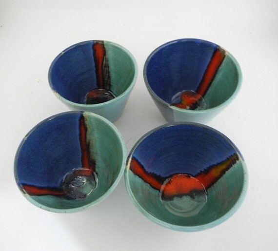 Small Pottery Bowl Ice cream dish Handmade Ceramics by ClayismyArt