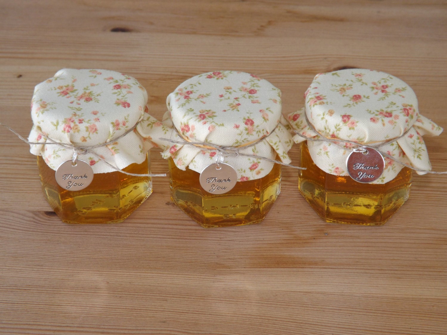 Set of 12 2oz. Honey Jar Favors Wedding Bridal Shower Baby
