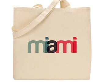 Tote Bag | Miami Bridesmaid G ift | Florida Wedding | Bridesmaid Tote ...