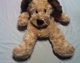 Plush Puppy Dog Zipper Tote Bag For a Boy or Girl