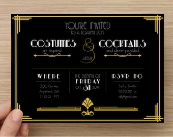 Copriporta Anni '20 Gatsby - Decorazione Festa Vintage 72x30 Pollici, Vinile Riutilizzabile - Foto 5