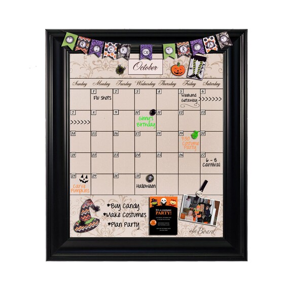 Chalkboard Calendar Framed : Chalkboard calendar framed Chalkboard Calendar Framed : Chalkboard calendar framed