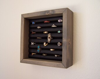 Ring Collection Ring Organizer Wall Hanging Ring Holder
