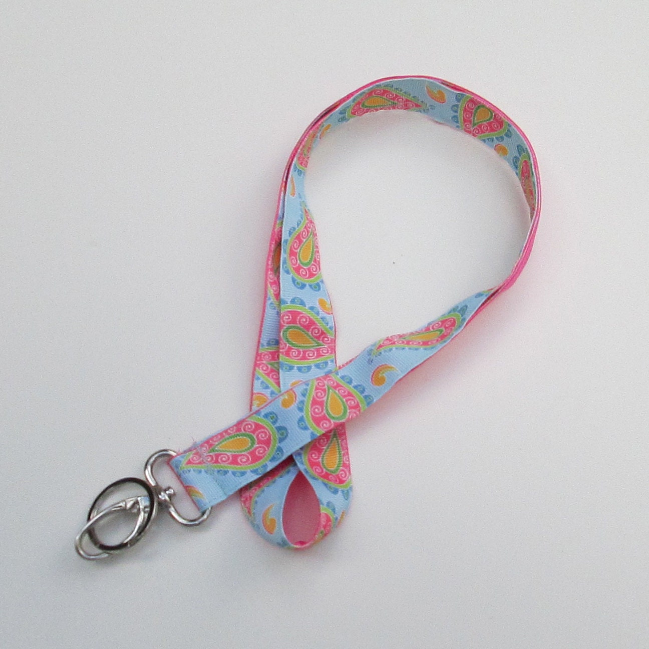 Paisley Lanyard Keychains for Women Cool Lanyards for Keys