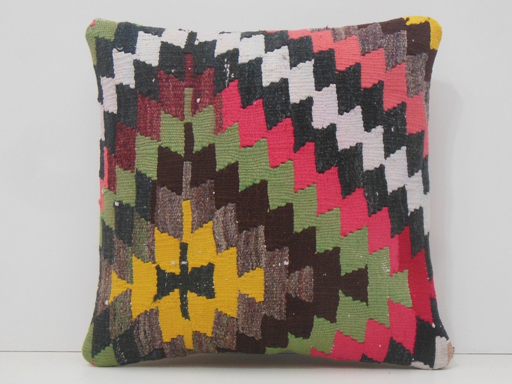 knitted throws pillow 18x18 DECOLIC chair cushion sofa easter