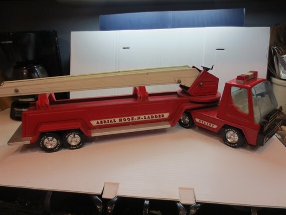 nylint aerial hook ladder fire truck